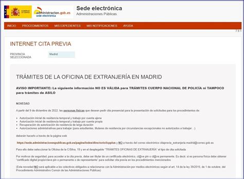 Cita previa para trámites de las Oficinas de Atención Ciudadana。